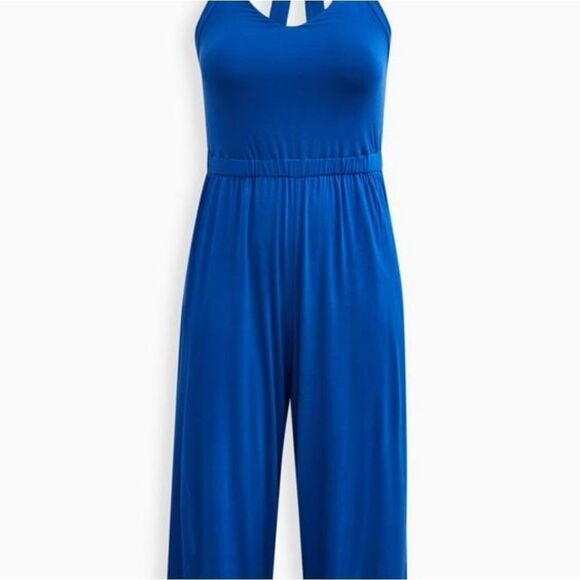 Torrid Super Soft Halter Jumpsuit Size 3X-22-24 - Picture 10 of 10